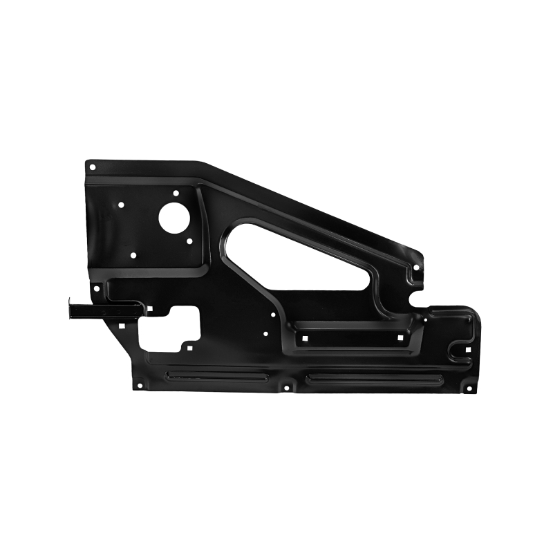 REAR DOOR GLASS REGULATOR PANEL COMPATIBLE WITH 1998 LAND ROVER DEFENDER 90/110 TDI/TD4, (STEEL), LH