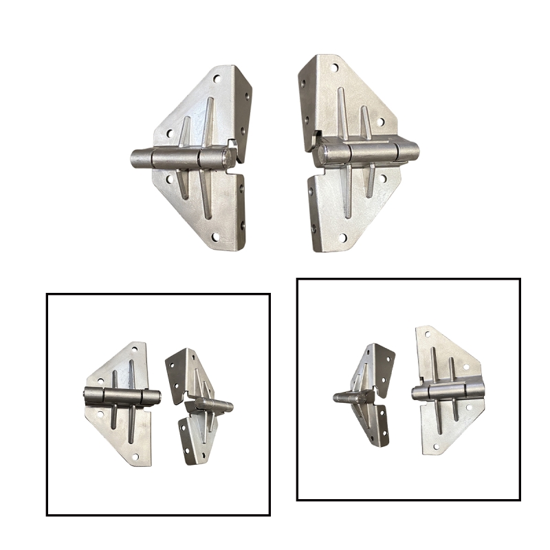 Windshield frame hinges, LH and RH, Stainless Steel, for FJ40, FJ45 Toyota Land Cruiser
