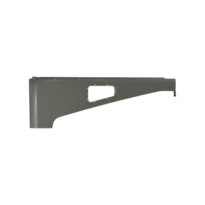 FRONT FENDER UP COMPATIBLE WITH 1998 LAND ROVER DEFENDER 90 AND DEFENDER 110 TD4, (ALUM), RH