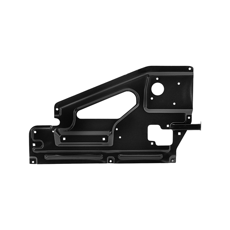 REAR DOOR GLASS REGULATOR PANEL COMPATIBLE WITH 1998 LAND ROVER DEFENDER 90/110 TDI/TD4, (STEEL), RH