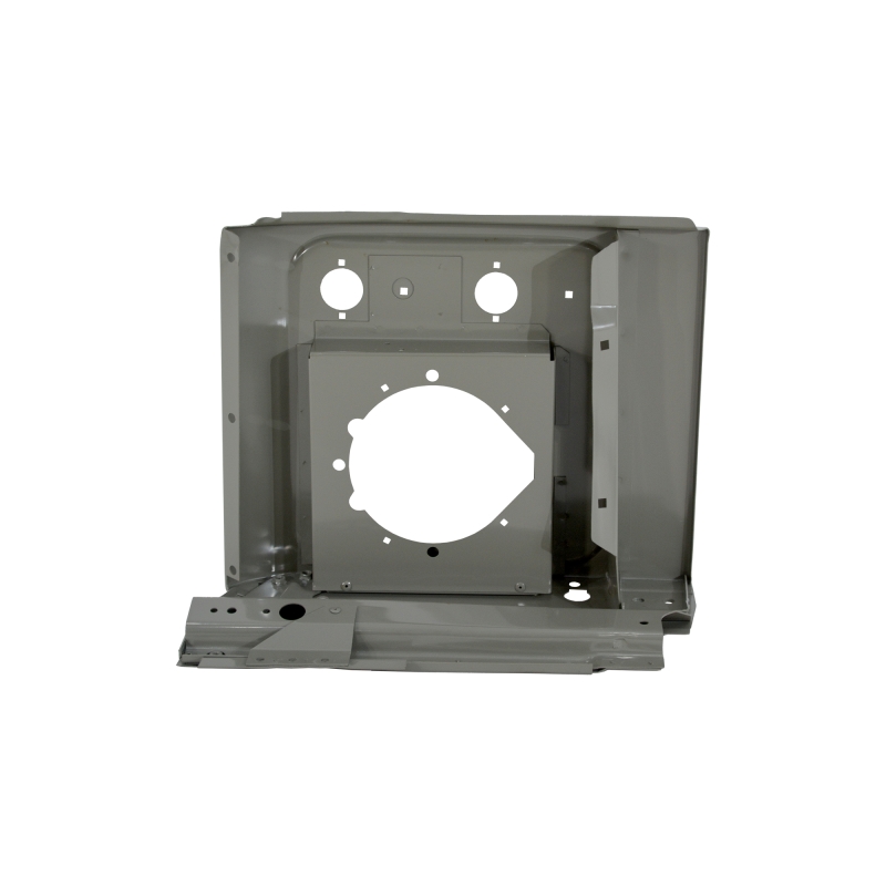 HEADLIGHT FRAME COMPATIBLE WITH 1998 LAND ROVER DEFENDER 90 AND DEFENDER 110, (STEEL), RH