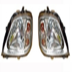 HEAD LAMP COMPATIBLE WITH 2006 RENAULT LOGAN MCV, LH 