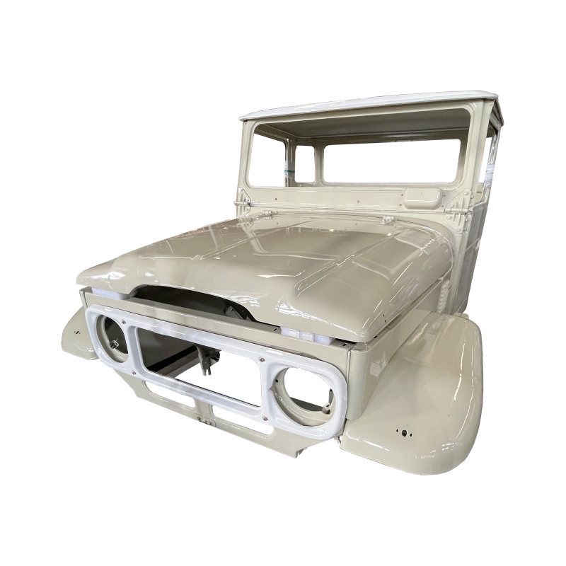 COMPLETE CAB WITH DOORS WITH CUSTOM PAINT RHD COMPATIBLE WITH 1968-1984 TOYOTA LAND CRUISER FJ45 (STEEL)