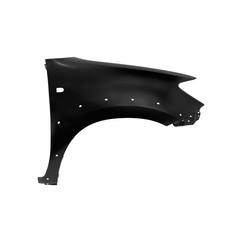 FRONT FENDER WITH SIDE LAMP HOLE WITH SKIRT HOLE COMPATIBLE WITH 2005-2012 TOYOTA HILUX VIGO(SINGLE CABIN), (STEEL), RH