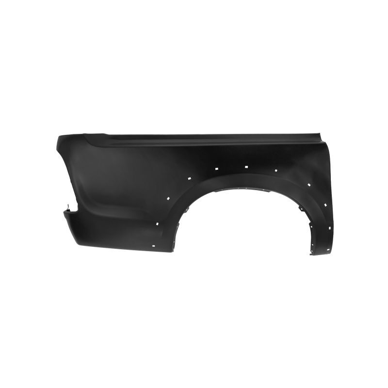 MIDDLE OPEN REAR FENDER WITH SKIRT HOLE COMPATIBLE WITH TOYOTA HILUX VIGO DOUBLE CABIN,RH