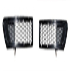 BUMPER GRILLE COMPATIBLE WITH RENAULT LOGAN, LH