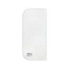 REAR CAB WINDOW SMALL GLASS COMPATIBLE WITH 1968-1984 TOYOTA LAND CRUISER FJ40, (GLASS) , RH