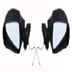 MIRROR(ELECTRIC) NEW MODEL COMPATIBLE WITH 2008- RENAULT LOGAN, LH