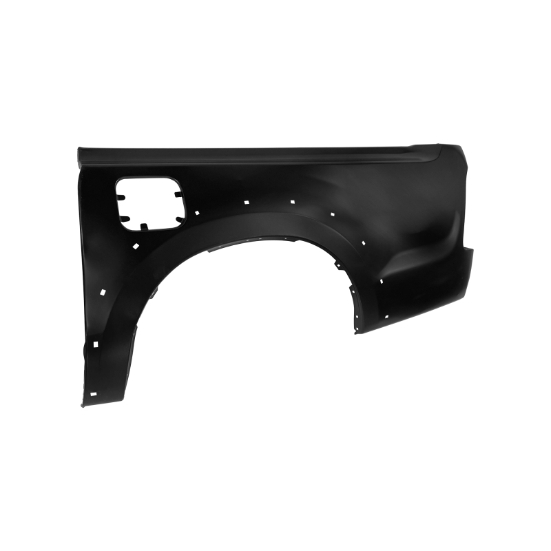MIDDLE OPEN REAR FENDER WITH SKIRT HOLE COMPATIBLE WITH TOYOTA HILUX VIGO DOUBLE CABIN, LH