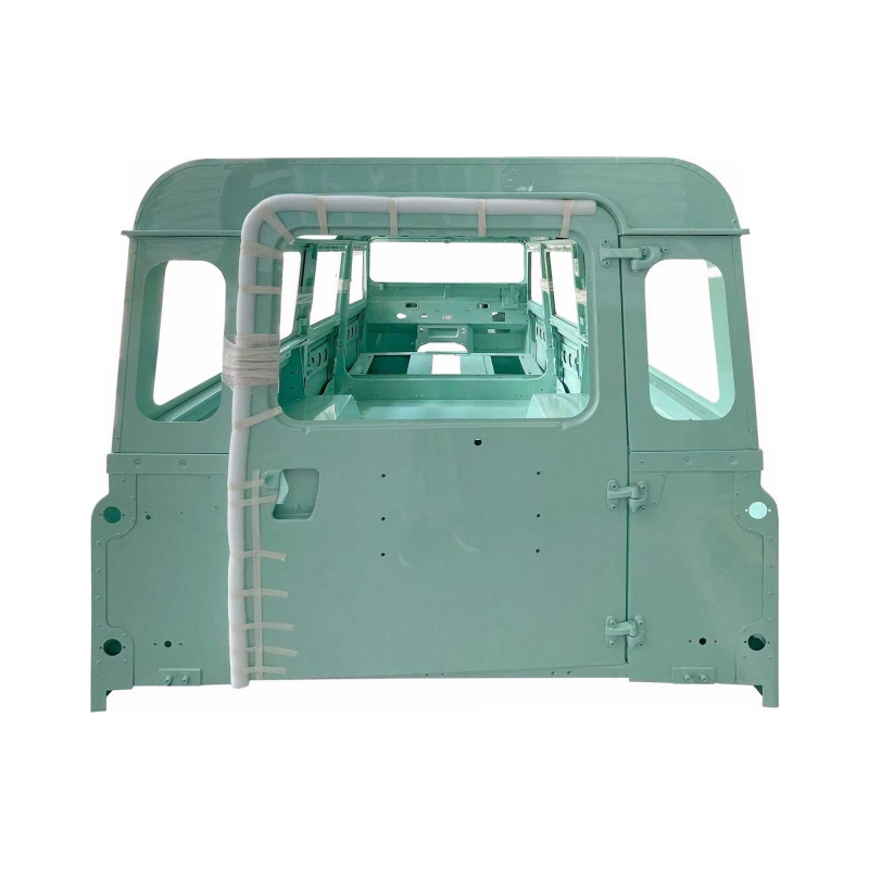 COMPLETE CAB WITH DOORS,WITH PRIMER COMPATIBLE WITH 1998 LAND ROVER DEFENDER 110 TD4, (LHD), (ALUM+STEEL)