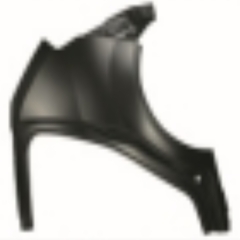 REAR FENDER RH(WITH RIM HOLE) COMPATIBLE WITH DACIA STEPWAY,(STEEL), RH