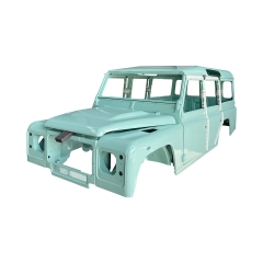 COMPLETE CAB WITH DOORS,WITH PRIMER COMPATIBLE WITH 1998 LAND ROVER DEFENDER 110 TD4, (LHD), (ALUM+STEEL)