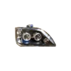 PERFORMANCE HEAD LIGHT(BLACK) COMPATIBLE WITH 2004- RENAULT LOGAN, RH 