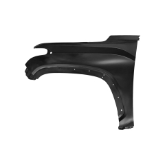 FRONT FENDER WITH WHEEL HOLE COMPATIBLE WITH 2021- TOYOTA TUNDRA, (STEEL), LH