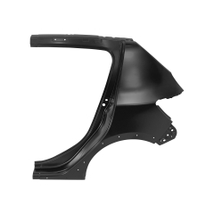 REAR FENDER WITH RIM HOLE COMPATIBLE WITH 2013 DACIA SANDERO, (STEEL), LH  