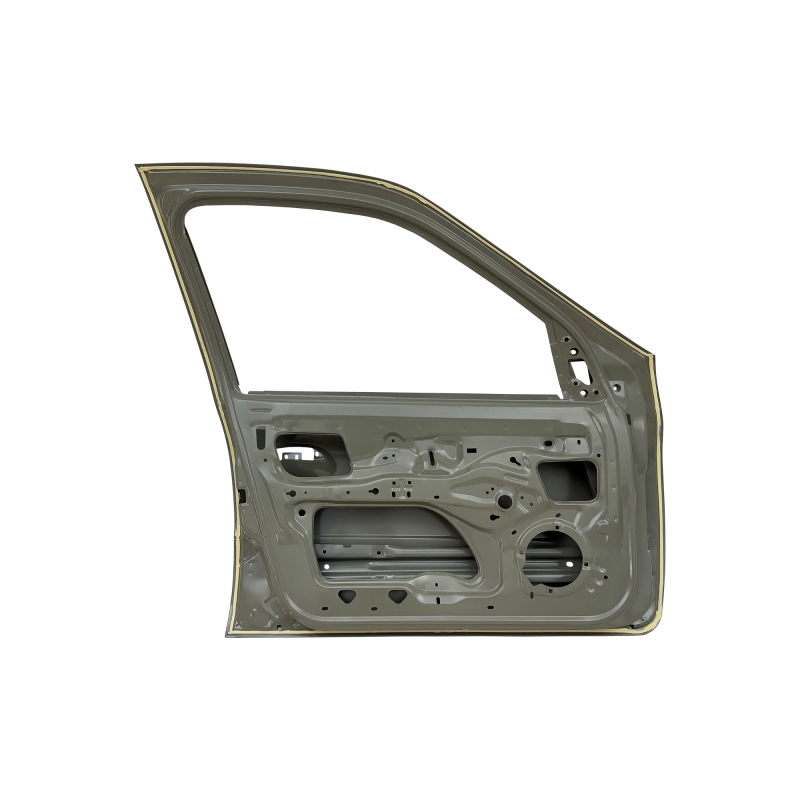 FRONT DOOR WITH HOLE COMPATIBLE WITH RENAULT CLIO 2, (STEEL) , LH