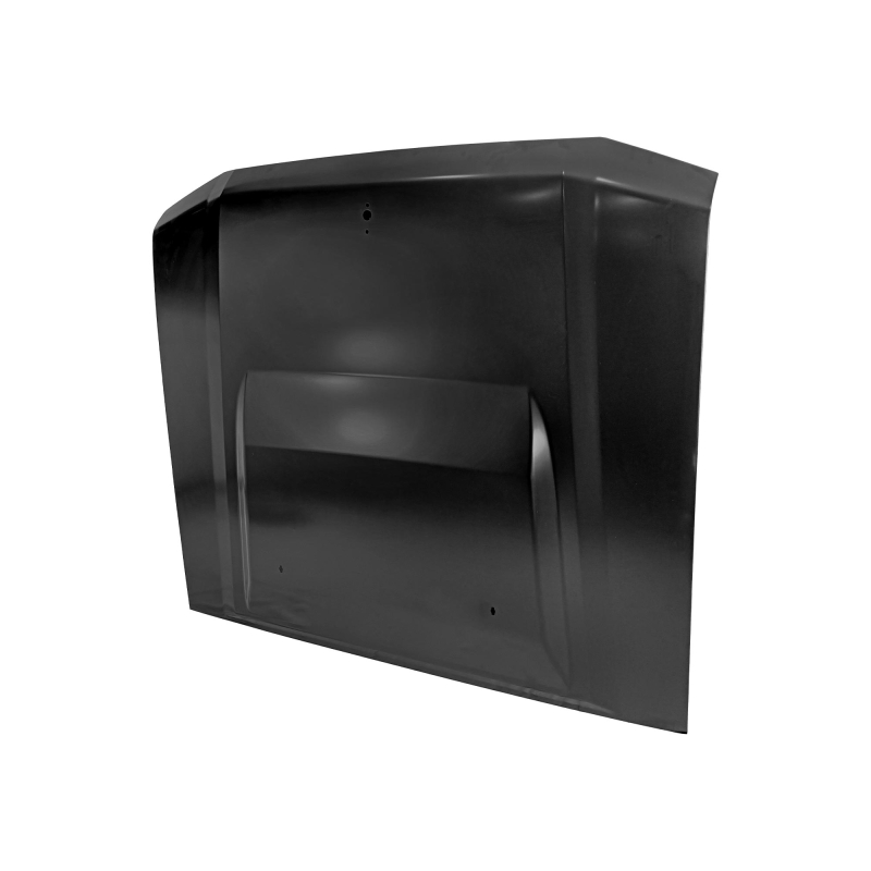 PICK UP HOOD WITH LOGO HOLE COMPATIBLE WITH 2003-2023 TOYOTA LAND CRUISER LC79 , (STEEL)