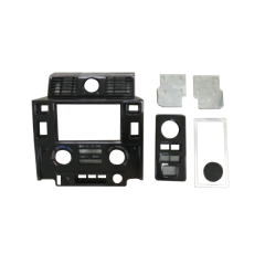 AIR CONDITIONING PANELS COMPATIBLE WITH 1998 LAND ROVER DEFENDER, (CARBON FIBER WATER TRANSFER)(PLASTIC)