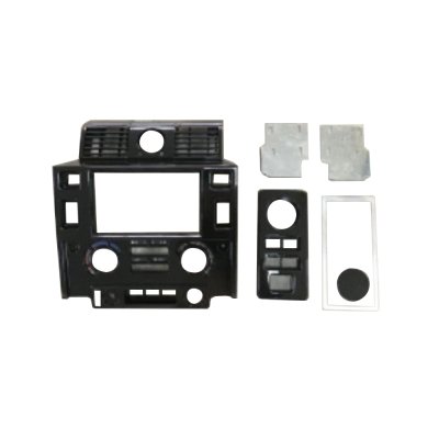 AIR CONDITIONING PANELS COMPATIBLE WITH 1998 LAND ROVER DEFENDER, (CARBON FIBER WATER TRANSFER)(PLASTIC)