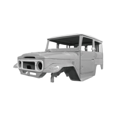 79-84 Complete Cab with Doors, with Primer. Disassembled for Compact Shipping, for FJ40 Toyota Land Cruiser 