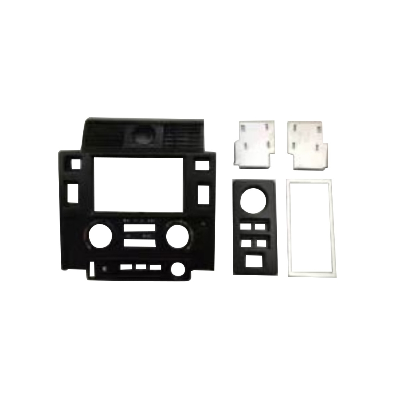 AIR CONDITIONING PANELS COMPATIBLE WITH 1998 LAND ROVER DEFENDER, (MATTE BLACK)(PLASTIC)