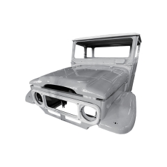 COMPLETE CAB RHD COMPATIBLE WITH 1979-1984 TOYOTA LAND CRUISER FJ45, (STEEL)
