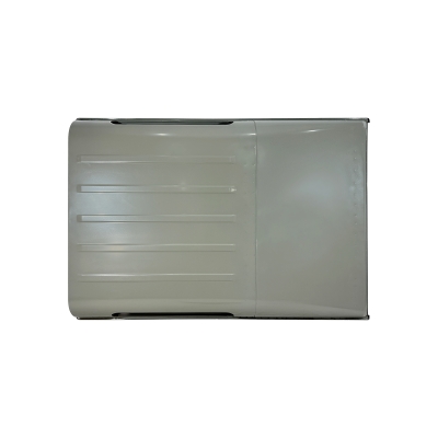 ROOF W/WINDOW HOLES AND SIDE WINDOW HOLES COMPATIBLE WITH 1998 LAND ROVER DEFENDER 90, (ALUM)