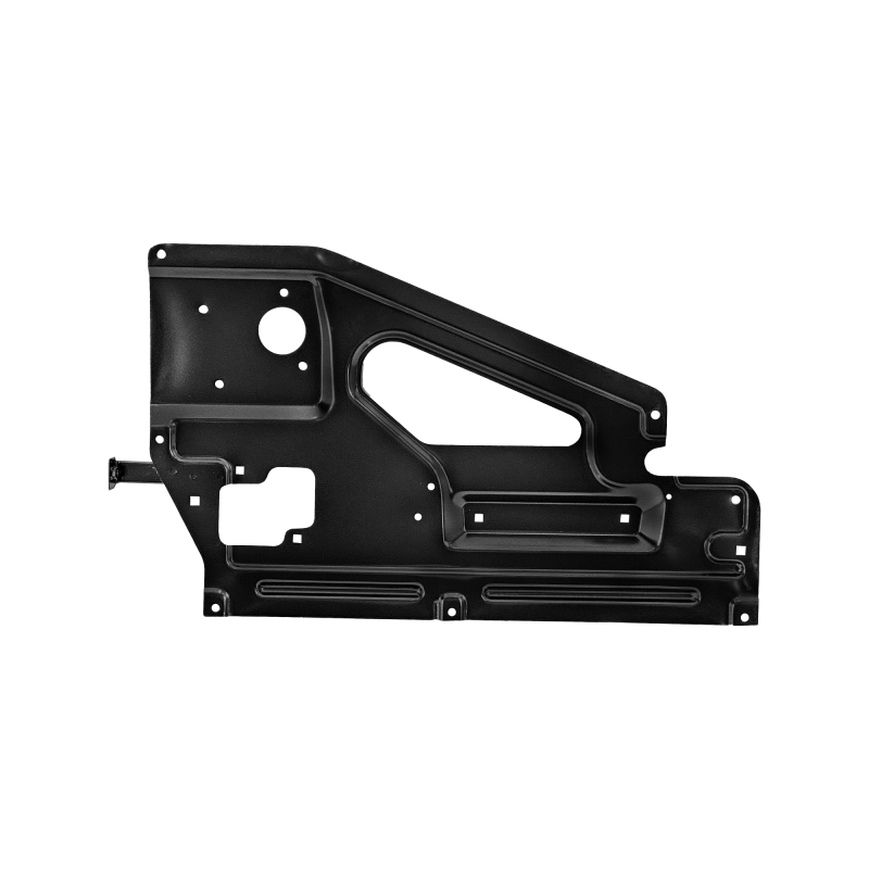 REAR DOOR GLASS REGULATOR PANEL COMPATIBLE WITH 1998 LAND ROVER DEFENDER 90/110 TDI/TD4, (STEEL), RH