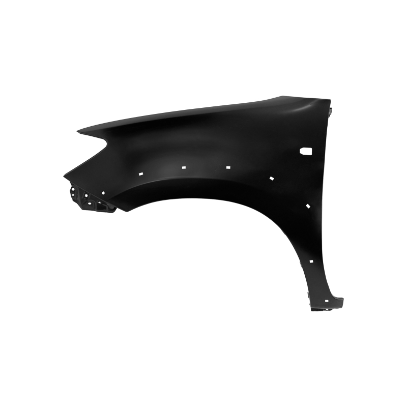 FRONT FENDER WITH SIDE LAMP HOLE WITH SKIRT HOLE COMPATIBLE WITH 2005-2012 TOYOTA HILUX VIGO(SINGLE CABIN), (STEEL), LH