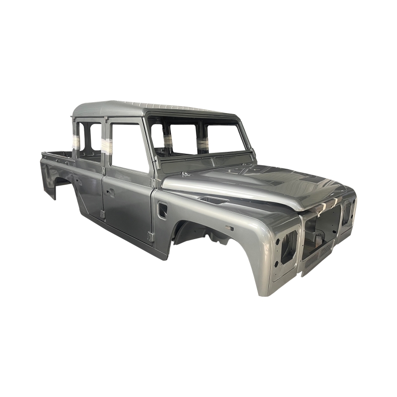 PICKUP COMPLETE CAB WITH DOORS?WITH PRIMER COMPATIBLE WITH 1998 LAND ROVER DEFENDER 110 TD4, (LHD), (ALUM+STEEL)