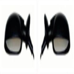 MIRROR MANUAL COMPATIBLE WITH RENAULT LOGAN, RH