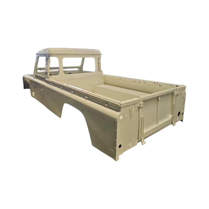 SINGLE ROW PICKUP COMPLETE CAB WITH DOORS，WITH PRIMER(LHD) COMPATIBLE WITH 1998 LAND ROVER DEFENDER 110 TD4(ALUM+STEEL)