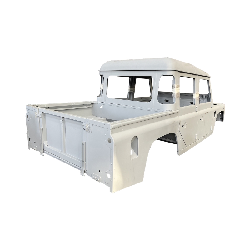 PICKUP COMPLETE CAB WITH DOORS?WITH PRIMER COMPATIBLE WITH 1998 LAND ROVER DEFENDER 110 TD4, (LHD), (ALUM+STEEL)