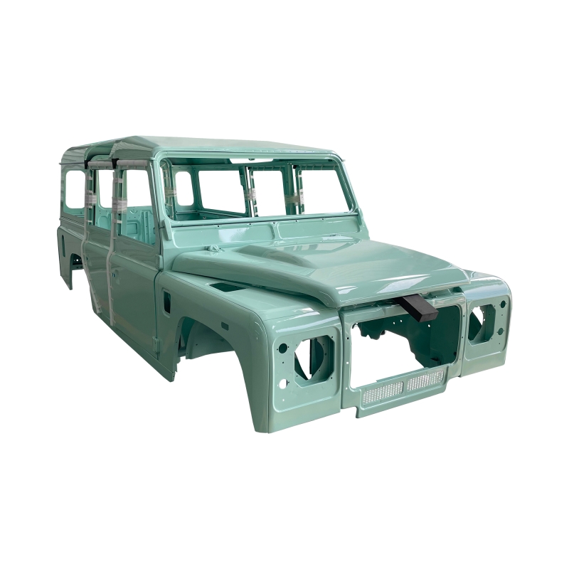 COMPLETE CAB WITH DOORS,WITH PRIMER COMPATIBLE WITH 1998 LAND ROVER DEFENDER 110 TD4, (LHD), (ALUM+STEEL)