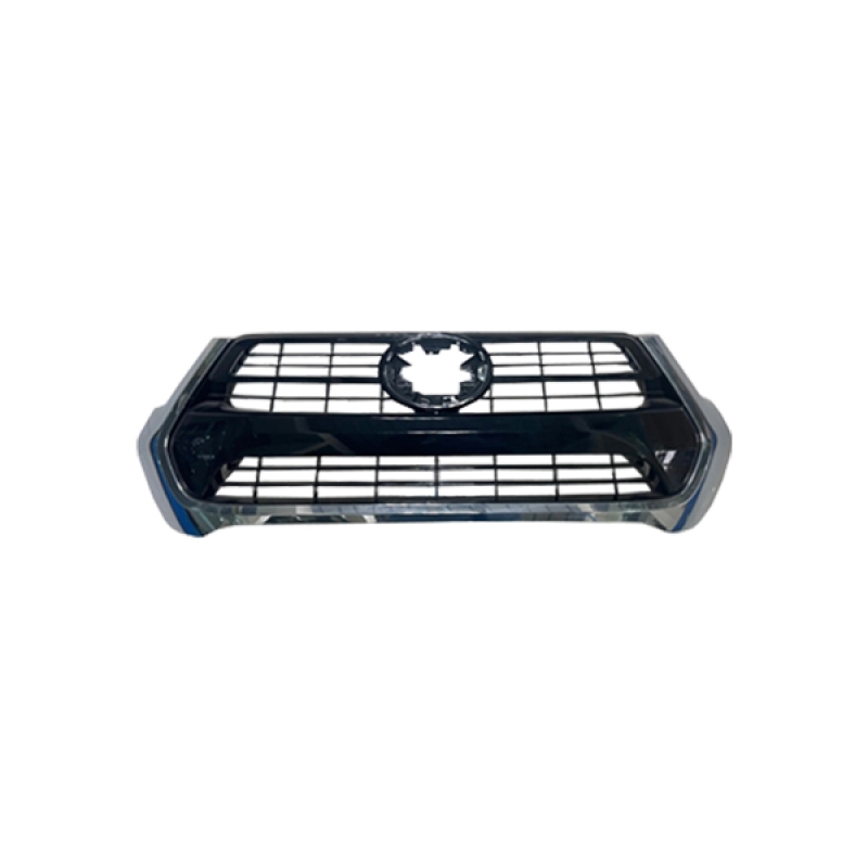 GRILLE CHROME AND GLOSS BLACK COMPATIBLE WITH 2021 TOYOTA HILUX REVO