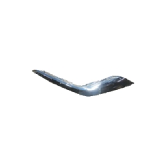 FRONT BUMPER STRIPE(LOWER) COMPATIBLE WITH 2016- MITSUBISHI OUTLANDER, LH