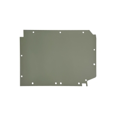 FRONT FLOOR PANEL COMPATIBLE WITH 1998 LAND ROVER DEFENDER 90/110 TD4/TDI, (ALUM), LH
