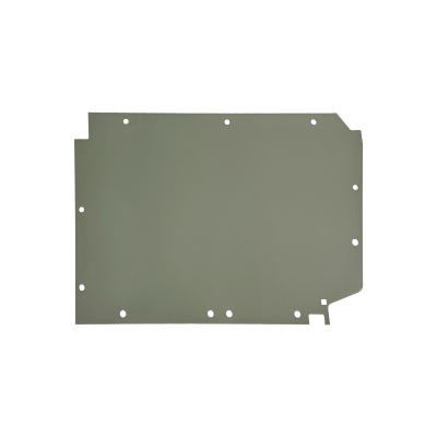 FRONT FLOOR PANEL COMPATIBLE WITH 1998 LAND ROVER DEFENDER 90/110 TD4/TDI, (ALUM), LH