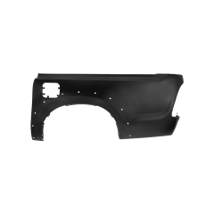 MIDDLE OPEN REAR FENDER WITH SKIRT HOLE COMPATIBLE WITH TOYOTA HILUX VIGO DOUBLE CABIN, LH