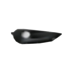 FOG LAMP FRAME WITH HOLE COMPATIBLE WITH 2012- PEUGEOT 208, LH