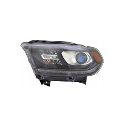 HEAD LAMP BI-XENON BLACK LED-DRL COMPATIBLE WITH 2016-2020 DODGE DURANGO , LH