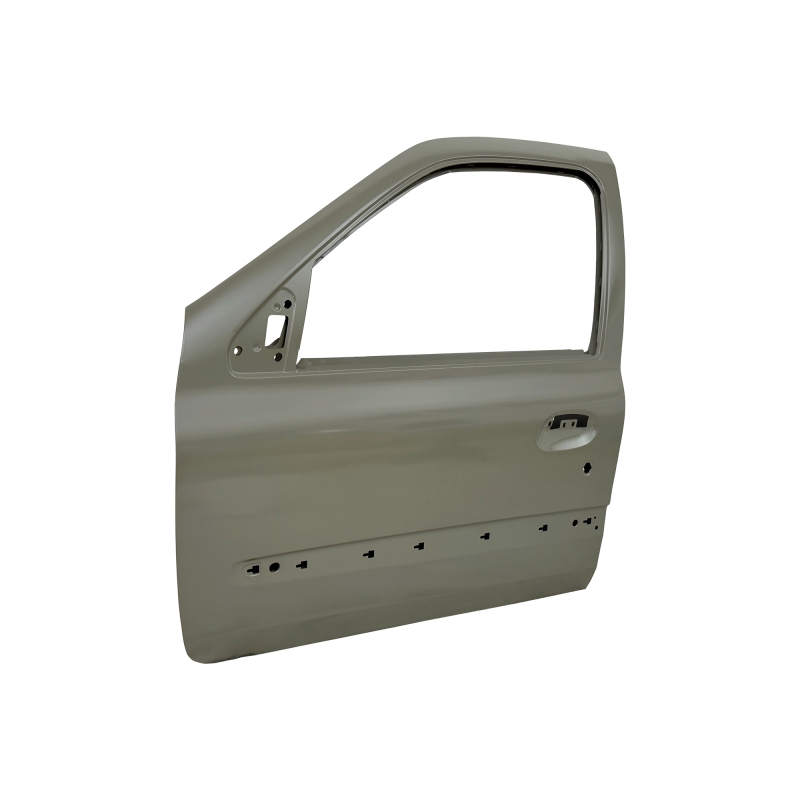 FRONT DOOR WITH HOLE COMPATIBLE WITH RENAULT CLIO 2, (STEEL) , LH