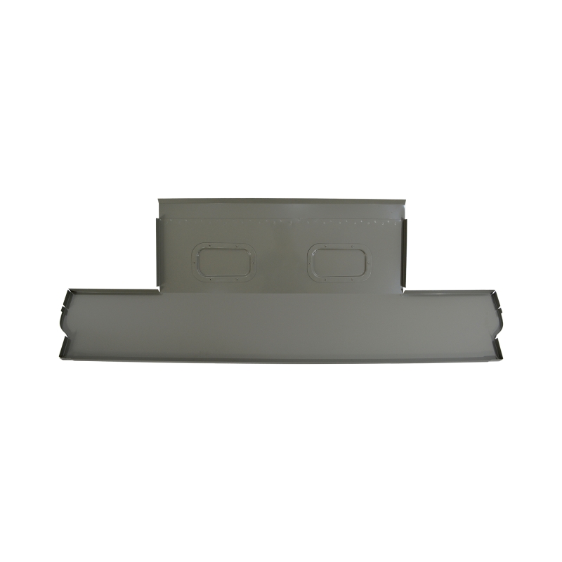 DOUBLE ROW PICKUP DOBY FRONT PANEL FOR TRUNK COMPATIBLE WITH 1998 LAND ROVER DEFENDER 110, (ALUM)