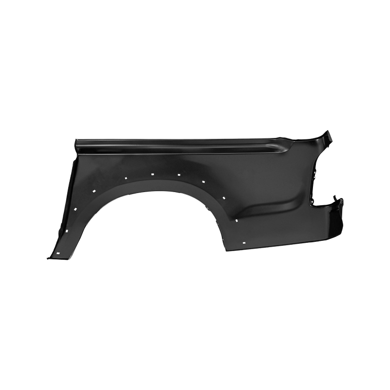 MIDDLE OPEN REAR FENDER WITH SKIRT HOLE COMPATIBLE WITH TOYOTA HILUX VIGO DOUBLE CABIN,RH
