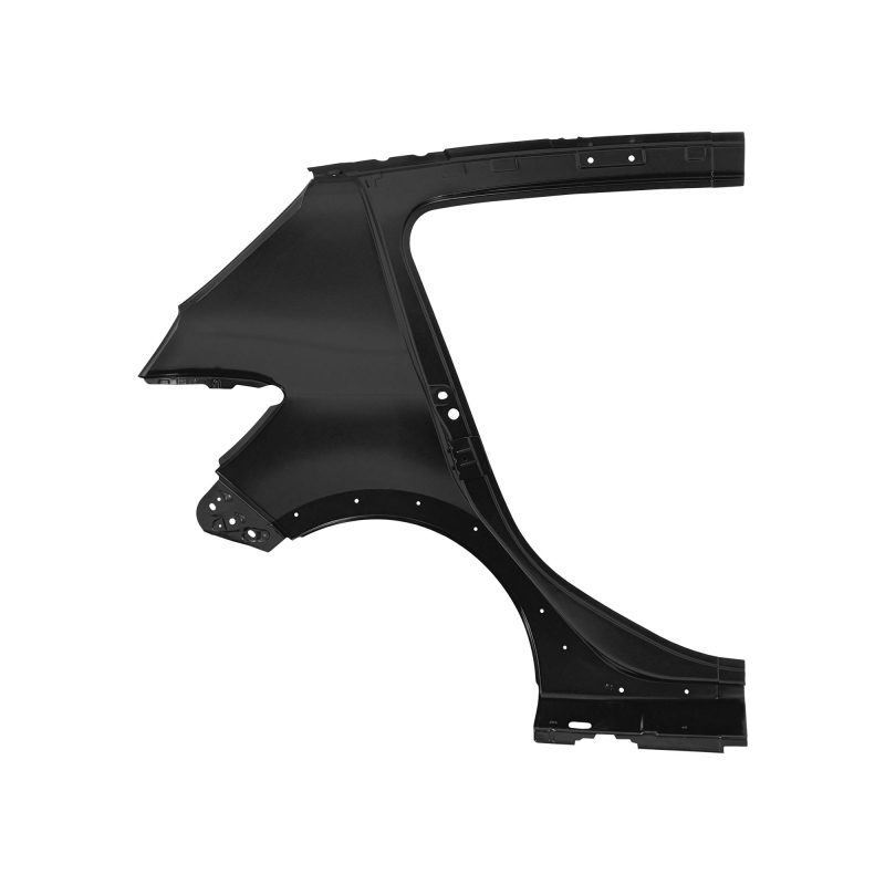 REAR FENDER WITH RIM HOLE COMPATIBLE WITH 2013 DACIA SANDERO, (STEEL), LH  