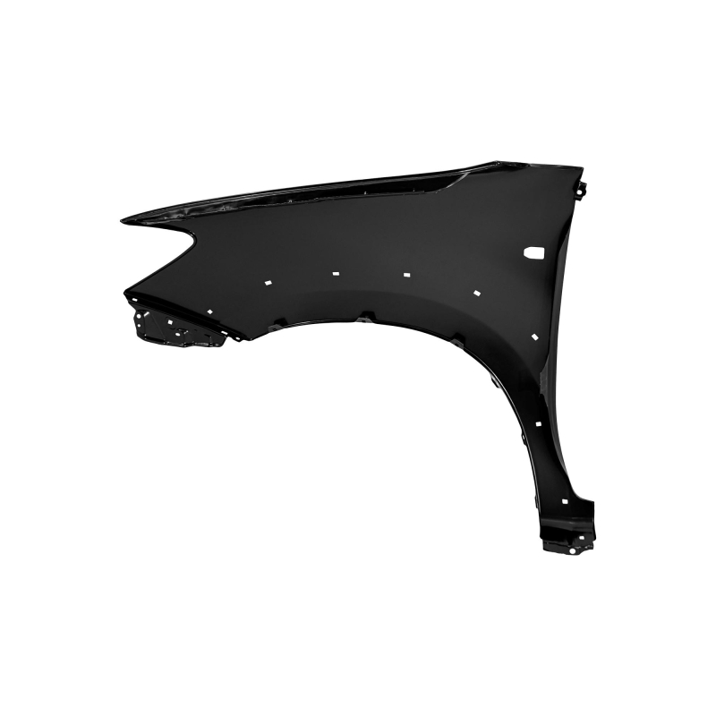 FRONT FENDER WITH SIDE LAMP HOLE WITH SKIRT HOLE COMPATIBLE WITH 2005-2012 TOYOTA HILUX VIGO(SINGLE CABIN), (STEEL), RH