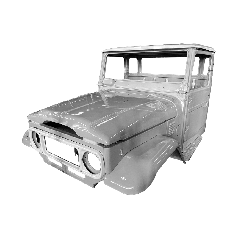 79-84  Cab with doors. Without Truck Bed. With Primer, for FJ45 Toyota Land Cruiser