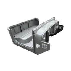 FRONT 1/2 BODY TUB LHD DASH BOARD COMPATIBLE WITH 1968-1978 TOYOTA LAND CRUISER FJ40 , (STEEL)