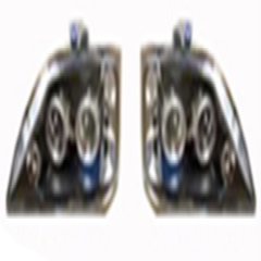 PERFORMANCE HEAD LIGHT(BLACK) COMPATIBLE WITH 2004- RENAULT LOGAN, RH 