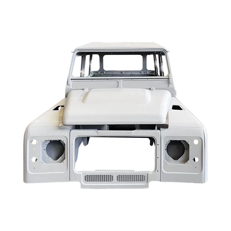PICKUP COMPLETE CAB WITH DOORS?WITH PRIMER COMPATIBLE WITH 1998 LAND ROVER DEFENDER 110 TD4, (LHD), (ALUM+STEEL)